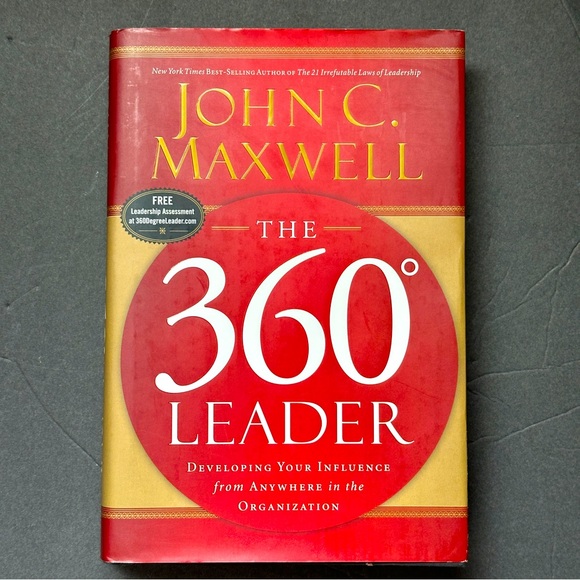 The 360 Degree Leader by John C. Maxwell | Personal Development |Hardcover Book - Picture 1 of 13